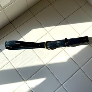 Madewell Black Leather Backcountry Belt Excellent condition